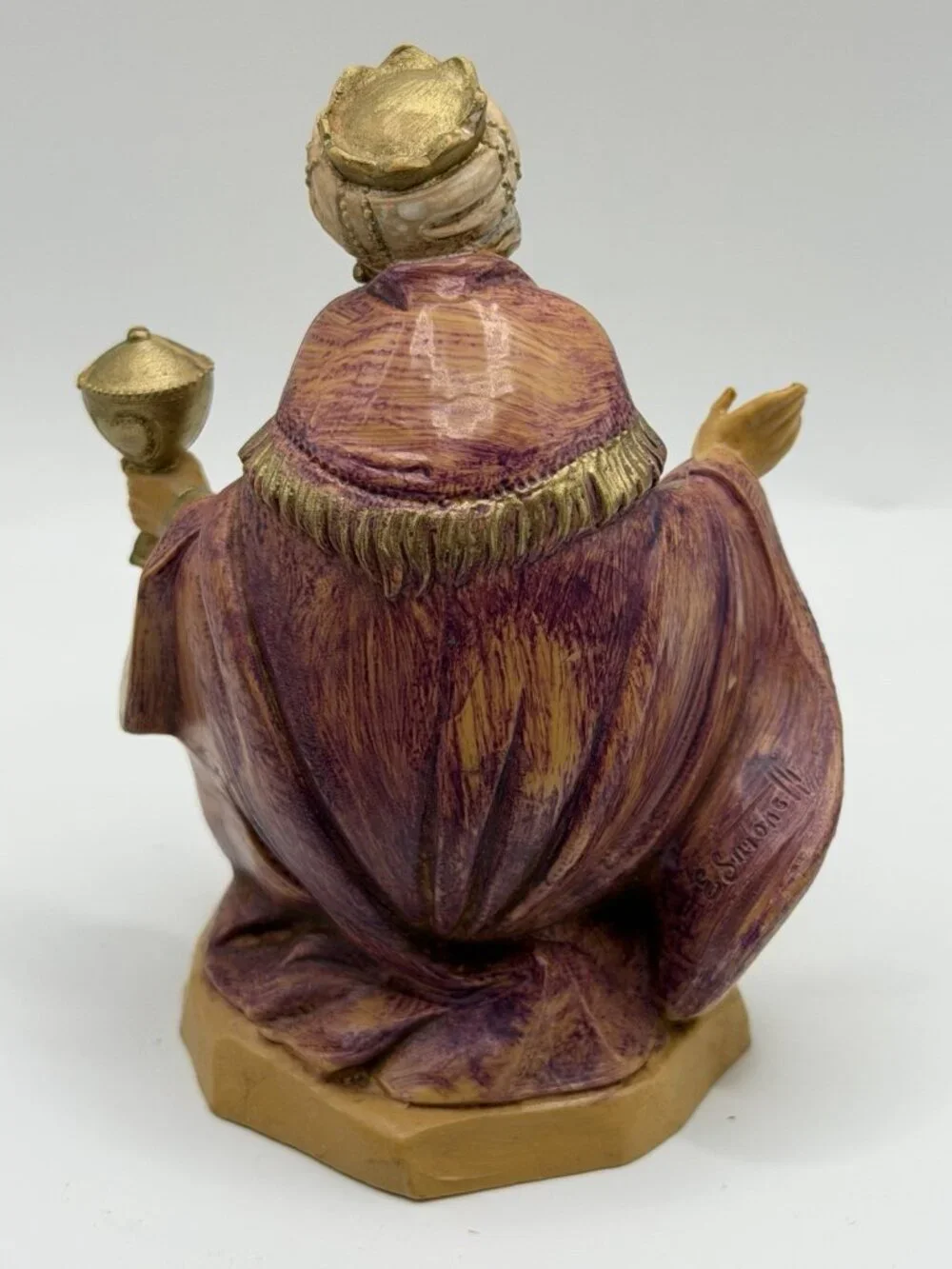 Fontanini‎ 5” Kneeling King Wiseman GASPAR Nativity Depose Italy 1992